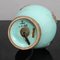 Vintage Italian Turquoise Ceramic Table Lamp by Ugo Zaccagnini, 1970s 8