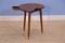 Danish Walnut Kidney-Shaped Side Table with Bakelite Ashtray from Gorm Møbler, 1960s, Immagine 2