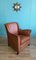 Mid-Century Dutch Leather Club Chair, 1960s, Image 8