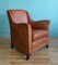 Mid-Century Dutch Leather Club Chair, 1960s 1