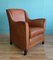 Mid-Century Dutch Leather Club Chair, 1960s, Image 1