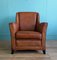 Mid-Century Dutch Leather Club Chair, 1960s 7