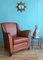 Mid-Century Dutch Leather Club Chair, 1960s, Image 4