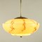 Art Deco Marbled Glass Ceiling Lamp, 1930s, Immagine 4