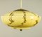 Art Deco Marbled Glass Ceiling Lamp, 1930s, Immagine 6