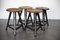 Vintage Industrial Stools by Robert Wagner for Rowac, 1930s, Set of 4 1