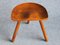 Vintage Modell Milk Chair Hocker von Arne Hovmand-Olsen, 1950er 5