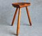 Vintage Model Milk Chair Stool by Arne Hovmand-Olsen, 1950s 1