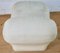 Ivory Leather Lounge Chair, 1960s, Image 11