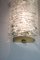 Vintage Frosted Glass Wall Lamp by J. T. Kalmar, 1950s, Image 5