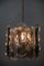 Vintage Glass Pendant Lamp from Kalmar, 1960s 2