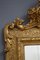 Antiker viktorianischer Spiegel mit vergoldetem Holzrahmen 5