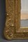 Espejo de muelle victoriano antiguo de madera dorada, Imagen 7