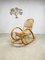 Rattan Rocking Chair from Rohé Noordwolde, 1960s, Image 1