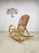Rattan Rocking Chair from Rohé Noordwolde, 1960s, Image 2