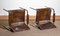 Klinte Sessel mit Stahlrohrgestell & Bezug aus Leder von Tord Bjorklund, 1980er, 2er Set 4