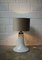 Vintage Milk Glass Table Lamp, 1970s 3