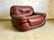 Leather Lounge Chairs, 1970s, Set of 2 5