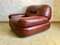 Leather Lounge Chairs, 1970s, Set of 2 3