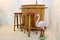 Mueble bar Tiki Mid-Century de bambú y ratán con taburetes, Imagen 7