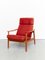 Model FD164 Teak Armchair and Ottoman by Arne Vodder for France & Søn/France & Daverkosen, 1970s, Set of 2, Image 15