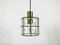 Iron and Glass Ceiling Lamp from Limburg, 1960s 1