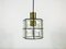 Iron and Glass Ceiling Lamp from Limburg, 1960s, Image 1