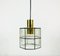 Iron and Glass Ceiling Lamp from Limburg, 1960s 7