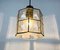 Iron and Glass Ceiling Lamp from Limburg, 1960s 3