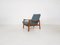 Danish Teak Green Armchair, 1960s 1