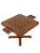 Vintage Marquetry Game Table, 1920s, Image 2