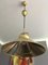 Brass Pendant Lamp by Fritz Schlegel for Lyfa, 1960s, Image 1