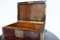 Antique English Navy Walnut Travel Box, Image 6