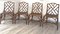 Chaises de Salle à Manger en Bambou, années 50, Set de 4 2