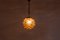 Große runde Deckenlampe aus Sideglas von Helena Tynell für Limburg, 1960er 9