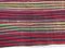 Tapis Kilim Vintage en Laine, Turquie, années 60 6