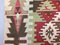 Grand Tapis Kilim Vintage, Turquie, années 50 4