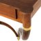 Italian Brass and Wood Console Table, 1950s, Image 9