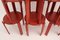 Vintage Red Dining Chairs by Bruno Rey for Dietiker, Set of 10 9