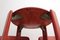 Vintage Red Dining Chairs by Bruno Rey for Dietiker, Set of 10 8