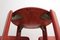 Vintage Red Dining Chairs by Bruno Rey for Dietiker, Set of 10, Image 8