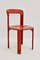 Chaises de Salon Vintage Rouge par Bruno Rey pour Dietiker, Set de 10 5