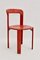 Vintage Red Dining Chairs by Bruno Rey for Dietiker, Set of 10 5