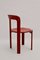 Vintage Red Dining Chairs by Bruno Rey for Dietiker, Set of 10 7