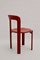 Vintage Red Dining Chairs by Bruno Rey for Dietiker, Set of 10, Image 7