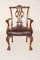Walnut Chippendale Armchair, 1920s, Image 1