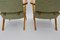 Model F3 Green Austrian Beech Armchairs, 1950s, Set of 2, Image 10