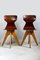 Pagwood and Beech Children's Chairs by Adam Stegner for Flötotto, 1960s, Set of 2 2