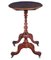 19th-Century Victorian Walnut Oval Occasional Table, Image 5