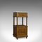 French Oak and Marble Night Stand, 1930s 1